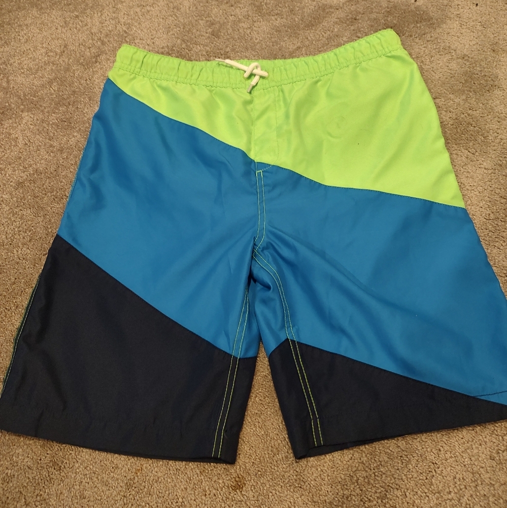 Lands End YXL (18-20) Boys Swim Trunks. Washed once, but never worn.